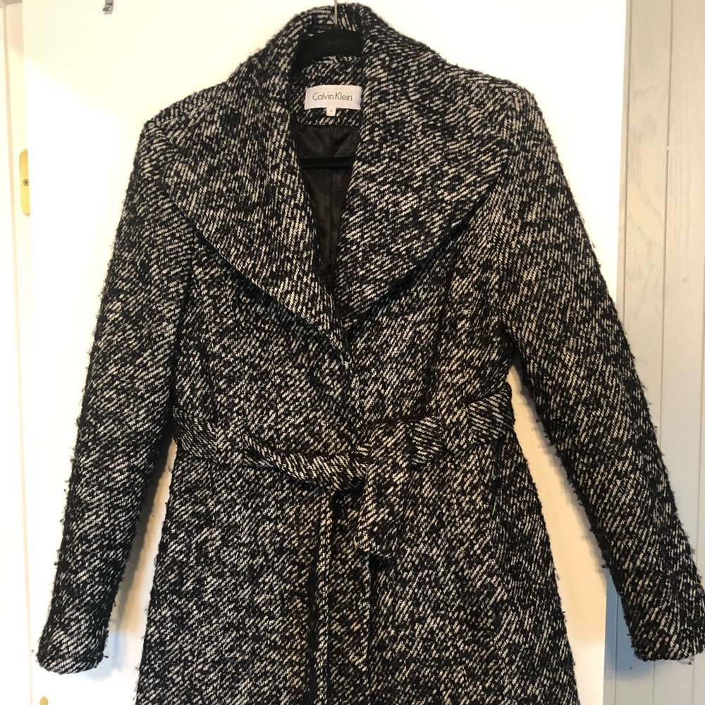 Calvin Klein Wool Wrap coat